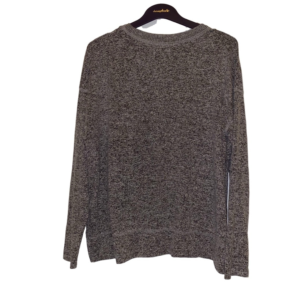 Women's Lucky Brand Sweater L/G Gray - Picture 2 of 4